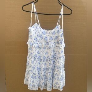 Altar'd State Blue Floral Dress